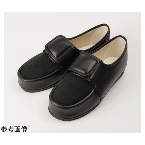足元応援W603 片足(左)黒 22.0