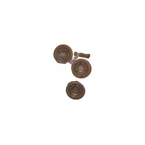 アシストスーパー多点杖用替ゴム 茶 小