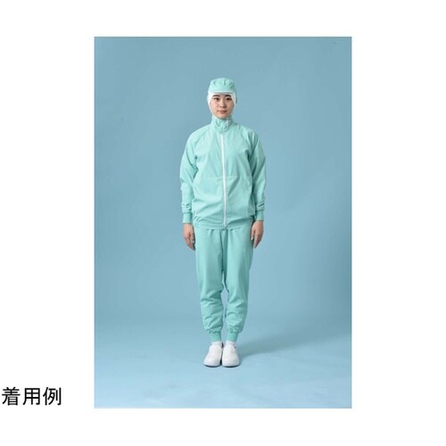 男女兼用パンツ グリーン チェックガード