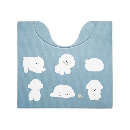 トイレマット 拭ける 55×60cm ス