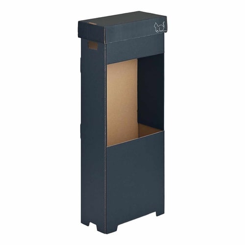 物が置けるトイレットロール箱 クロネコ