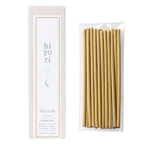 お香 hiyori incense はやおき