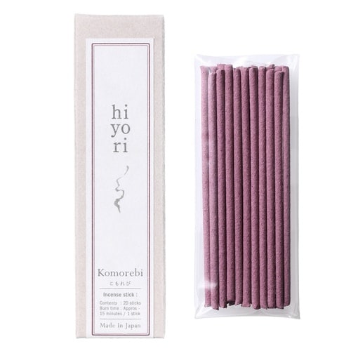 お香 hiyori incense こもれび