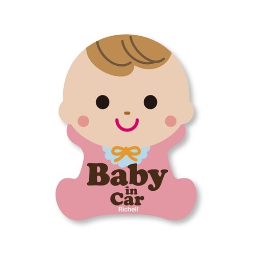 カーサイン セーフティ 反射ステッカー 赤ちゃん