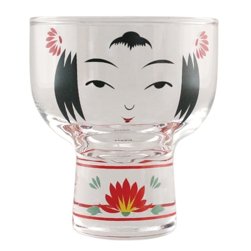 こけしグラス 菊