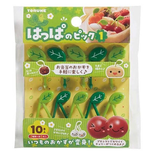 はっぱのピック 2種類×各5本入り