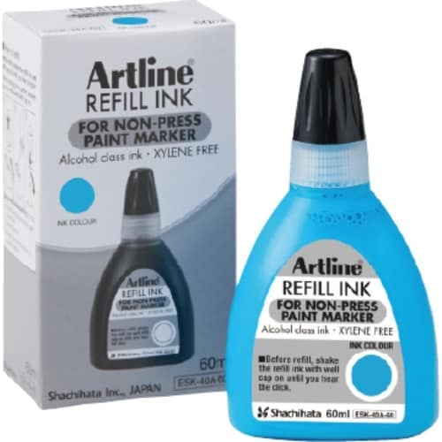 ノンプレスペイントM 補充インキ 空色