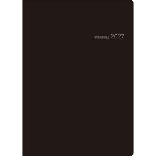 ダイアリー B5 黒 2027 94