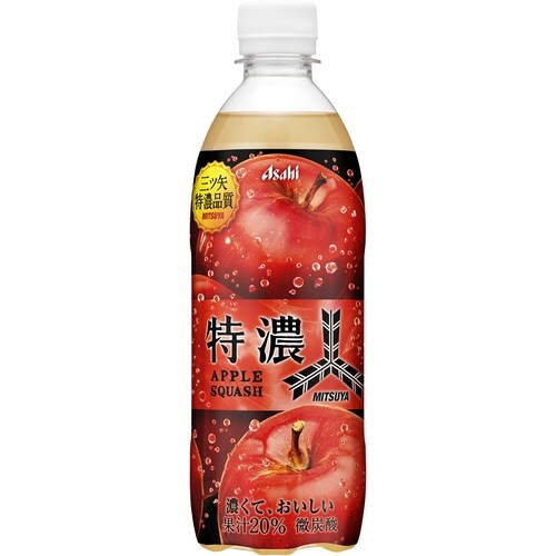 三ツ矢特濃アップルスカッシュ500ml 24本