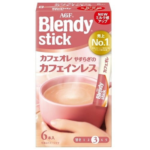 ブレンディスティック カフェオレカフェインレス6本