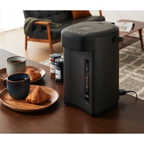 電気ポット 5L ブラック