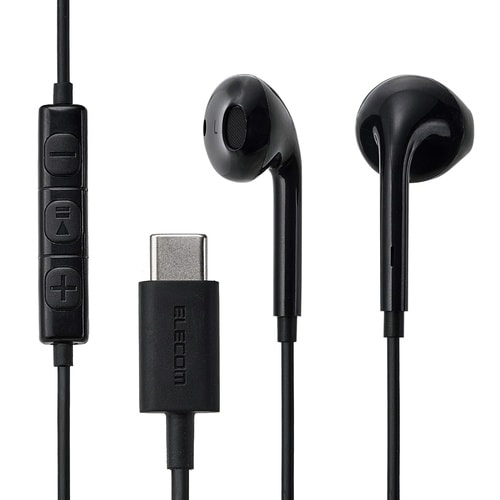 マイク付き 有線イヤホン USB Type−C(T