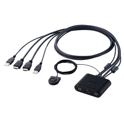ケーブル一体型パソコン切替器(HDMI(R)/フル
