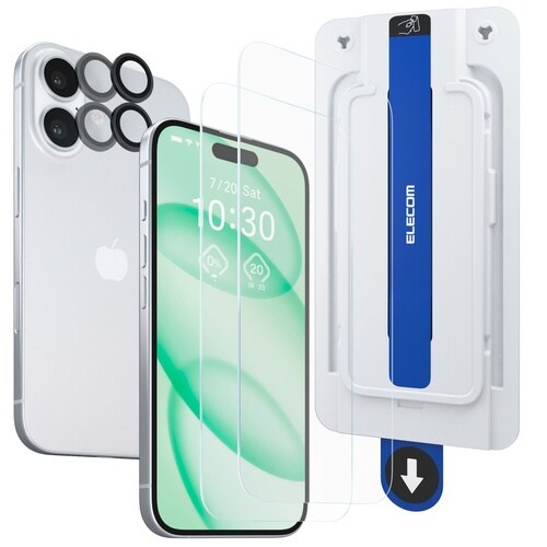 iPhone 16 ガラスフィルム カメラレンズガ