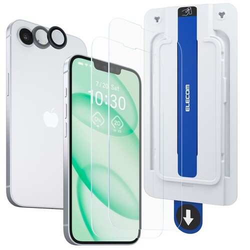 iPhone 17e/16e ガラスフィルム カメ