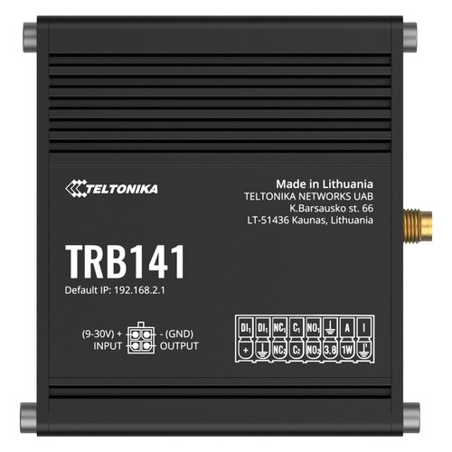 TRB141 産業向けGPIO to LTEGW
