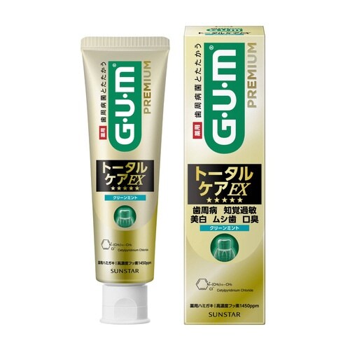 GUMプレミアムDペーストTケアEXクリーン×80