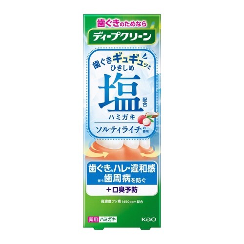 ディープクリーン 薬用ハミガキ ひきしめ塩 95g