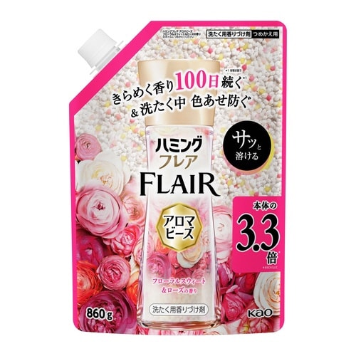 ハミングFアロマビーズ フローラル詰替860g
