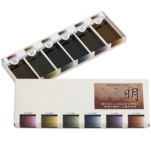 絵墨 明 6色セット
