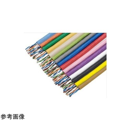 Cat5e 24AWG×4P(薄青) 撚