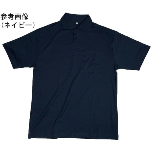 異物混入防止ポロシャツ サックス SS