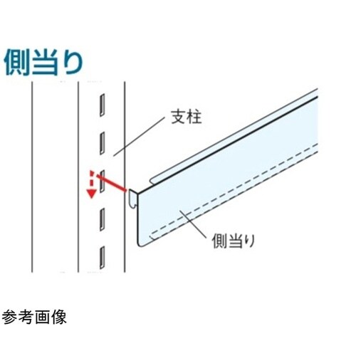 複柱書架 TM型用オプション 側当たり