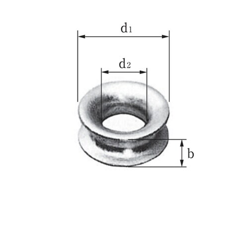 丸シンブル 1箱(10個入) TH−42