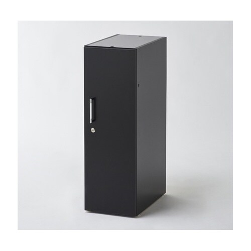 木製ミニロッカー ブラック LKM−BK