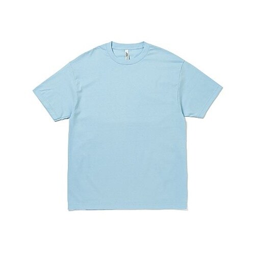 ユニセックスTシャツ パウダーブルー X
