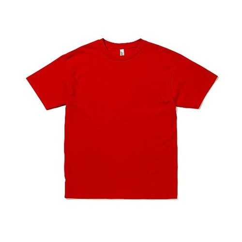 ユニセックスTシャツ レッド S AA1