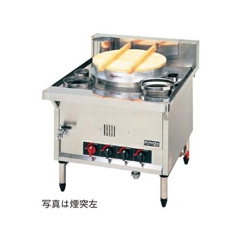 8434420 ガス式日本そば釜 煙突右
