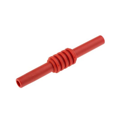 テストアダプタ 4mm プラグ 赤 1袋