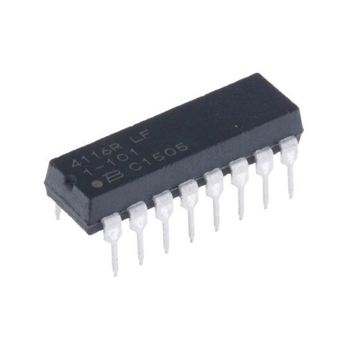 ネットワーク抵抗器 100Ω 素子数 8