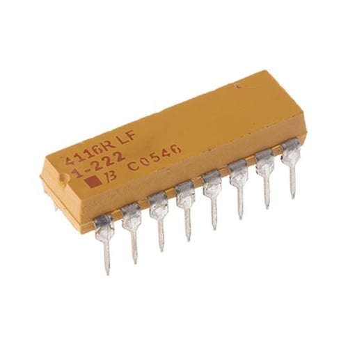 ネットワーク抵抗器 2.2kΩ 素子数