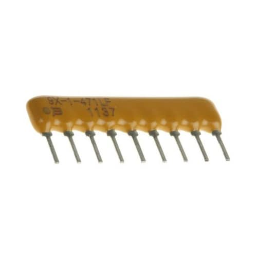ネットワーク抵抗器 470Ω 素子数:8