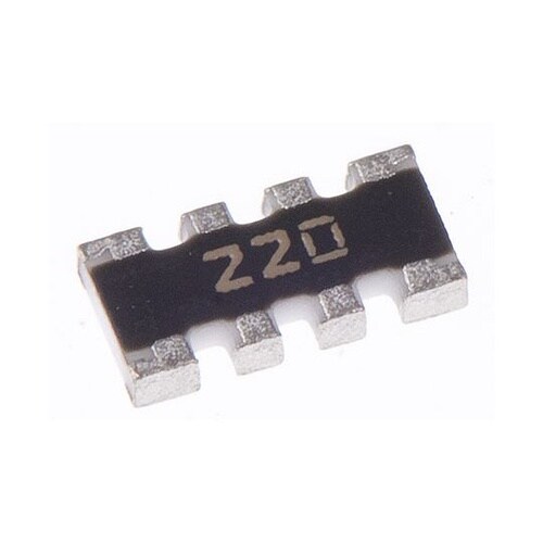 チップアレイ抵抗器 22Ω 0.25W