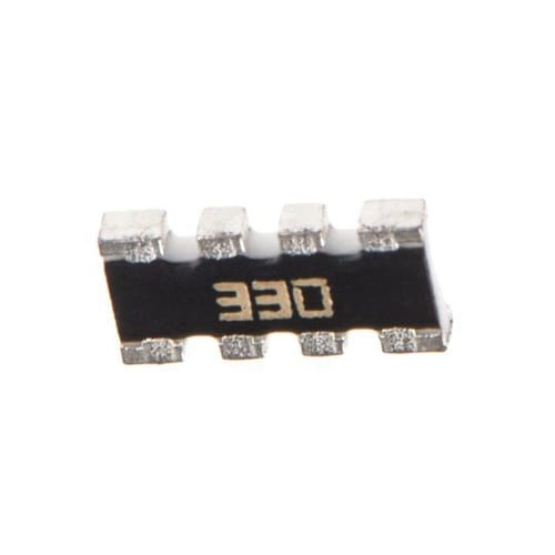 チップアレイ抵抗器 33Ω 0.25W