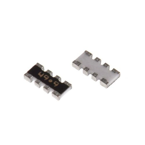 チップアレイ抵抗器, 49.9Ω, ±1