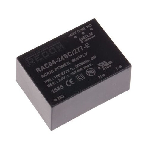 スイッチング電源 24V dc 167m