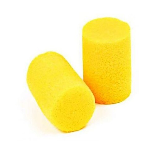 耳栓 再利用可能 PVC 500 黄 1