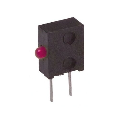 基板用LED表示灯 赤 直角 90° ス