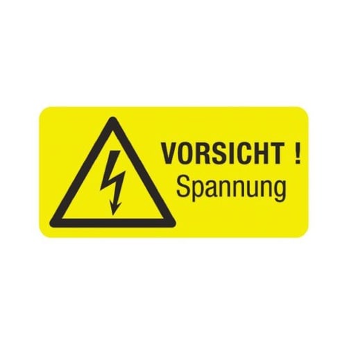 危険警告標識 VORSICHT! Spa