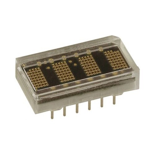 文字高 3.7mm 4桁 ドットマトリク