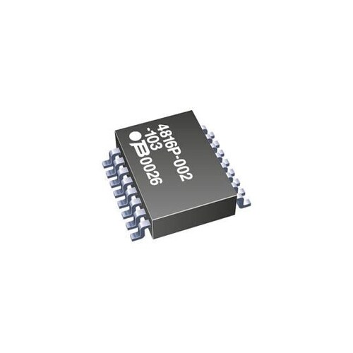 ネットワーク抵抗器 100Ω 素子数:8