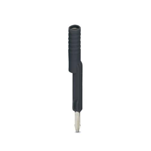テストアダプタ 4mm プラグ 黒 1袋