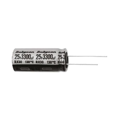 電解コンデンサ 330μF 35V dc