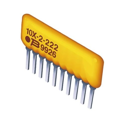ネットワーク抵抗器 10kΩ 素子数:5