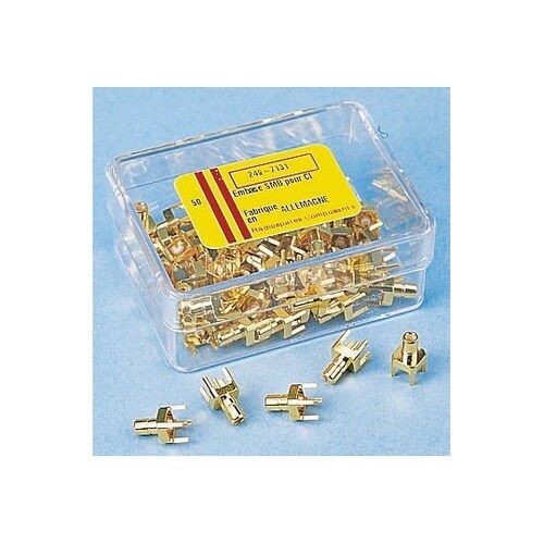 SMBコネクタ スルーホール Plug