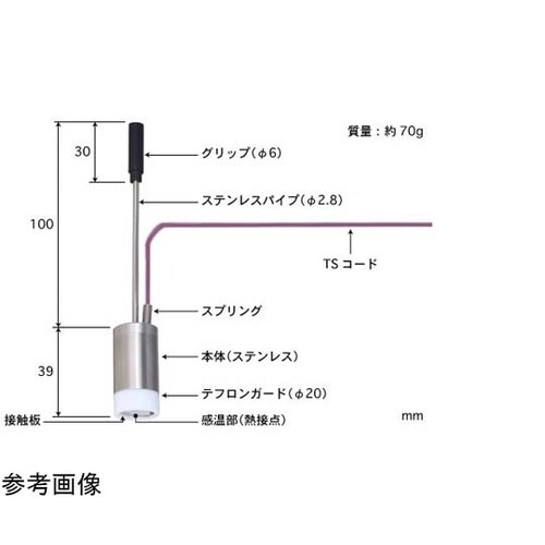 自重形温度センサ WE −50ー250℃